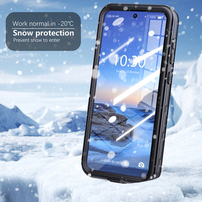 Waterproof Case for Samsung Galaxy A26 A266, ShellBox, Black