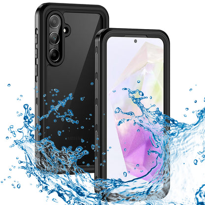 Θήκη Waterproof για Samsung Galaxy A35 5G A356, ShellBox, Μαύρη