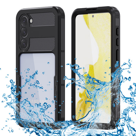 Αδιάβροχη Θήκη για Samsung Galaxy S23+ S916, ShellBox, Μαύρη