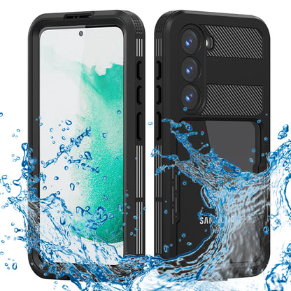 Αδιάβροχη Θήκη για Samsung Galaxy S23 S911, ShellBox, Μαύρη