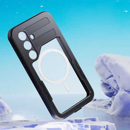 Θήκη Waterproof για Samsung Galaxy S24 S921, ShellBox, Μαύρη