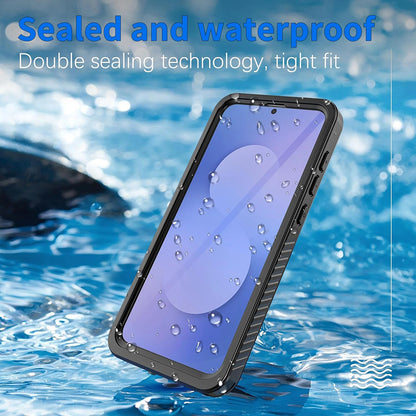 Θήκη Waterproof για Samsung Galaxy S25 FE, ShellBox, Μαύρη