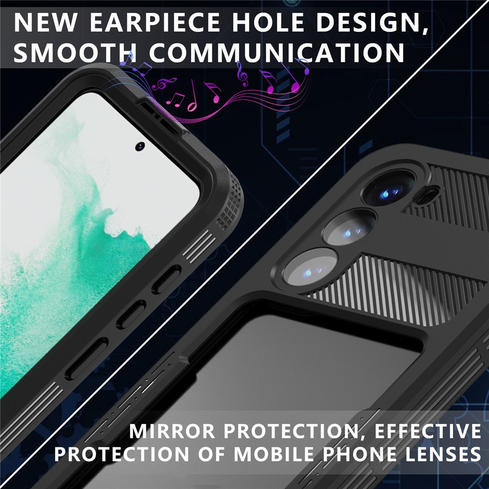 Αδιάβροχη Θήκη για Samsung Galaxy S26 S942, ShellBox, Μαύρη
