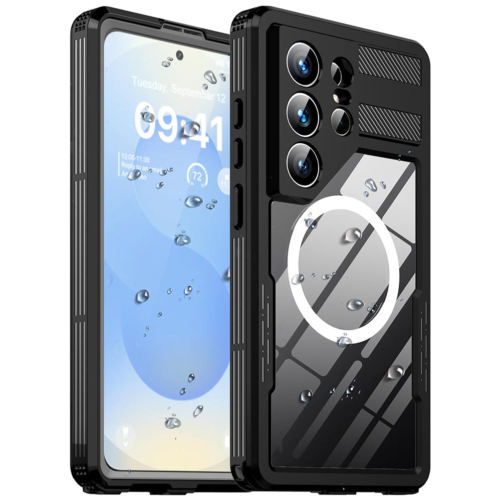 Θήκη Waterproof για Samsung Galaxy S26 Ultra S948, ShellBox, Μαύρη