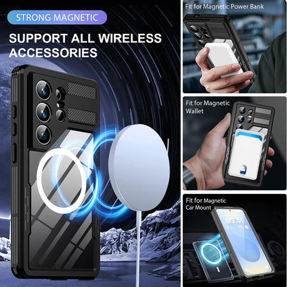 Θήκη Waterproof για Samsung Galaxy S26 Ultra S948, ShellBox, Μαύρη
