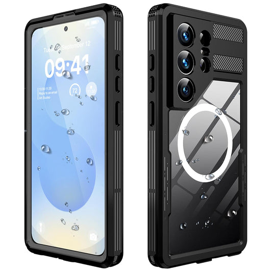 Θήκη Waterproof για Samsung Galaxy S26 Ultra S948, ShellBox, Μαύρη