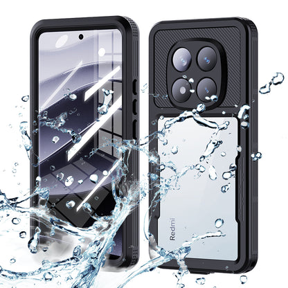 Θήκη Waterproof για Xiaomi Poco X7 / Redmi Note 14 Pro 5G, ShellBox, Μαύρη