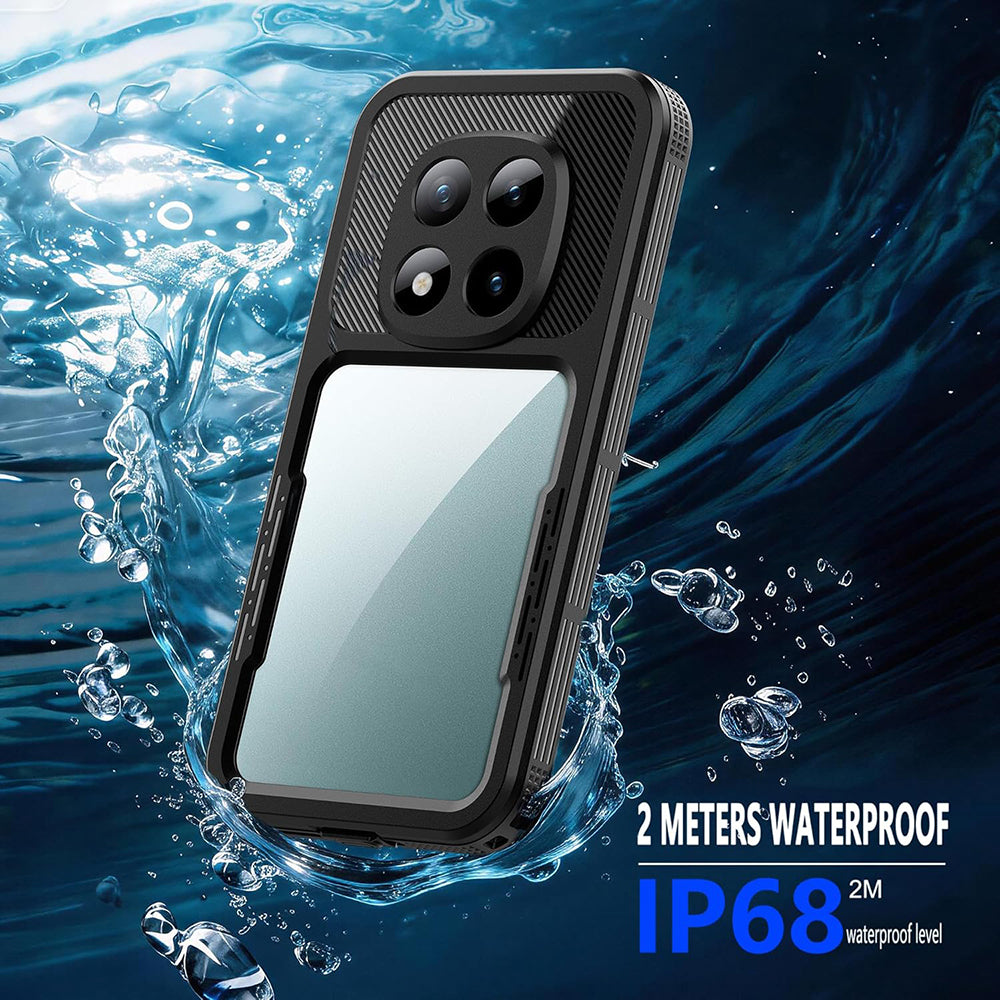 Αδιάβροχη Θήκη για Xiaomi Redmi Note 15 Pro 5G, ShellBox, Μαύρη