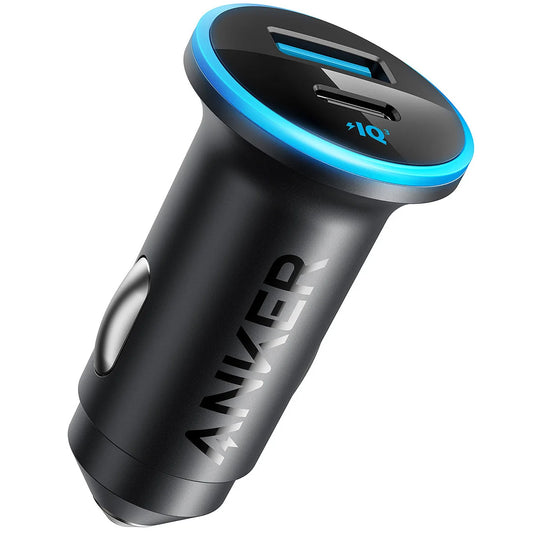 Φορτιστής Αυτοκινήτου Anker 323, 52.5W, 3A, 1 x USB-A - 1 x USB-C, Μαύρος A2735G11