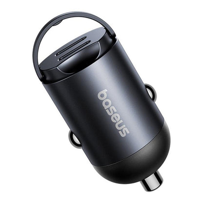 Φορτιστής Αυτοκινήτου Baseus Tiny Star, 30W, 3A, 2 x USB-C, Μαύρος C00035001121-03