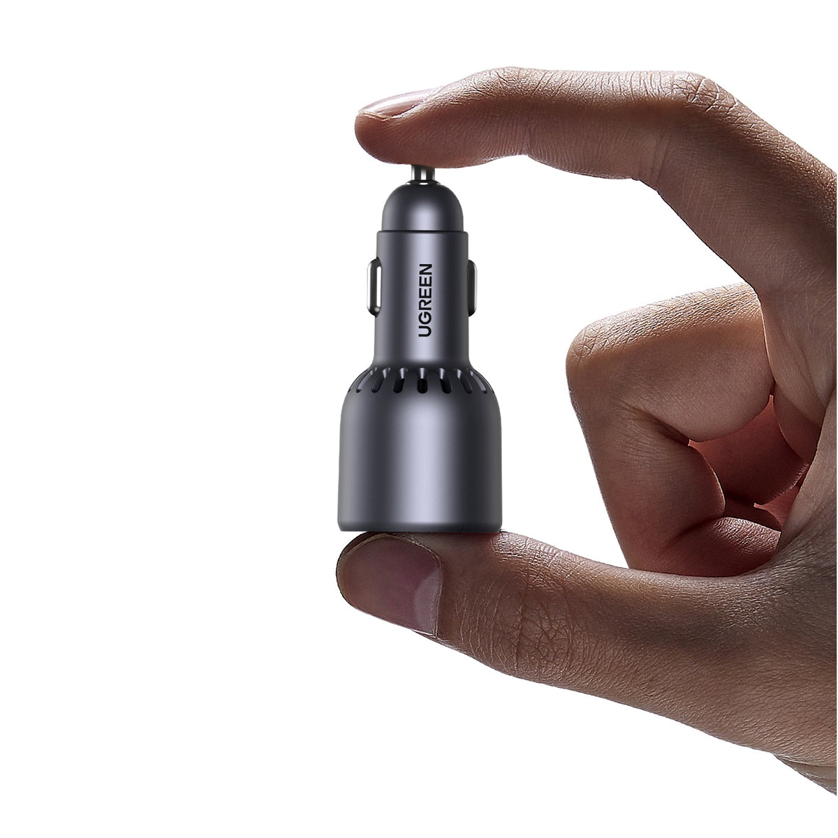 UGREEN EC703 Car Charger, 75W, 3.25A, 1 x USB-A - 2 x USB-C, Black