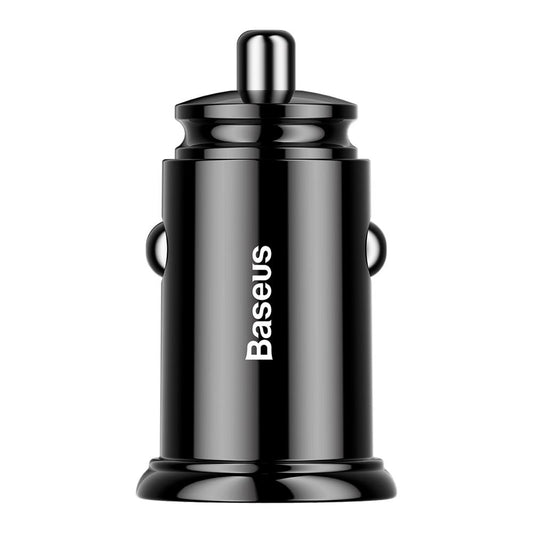 Φορτιστής Αυτοκινήτου Baseus, 30W, 5A, 2 x USB-A, Μαύρο CCALL-YD01