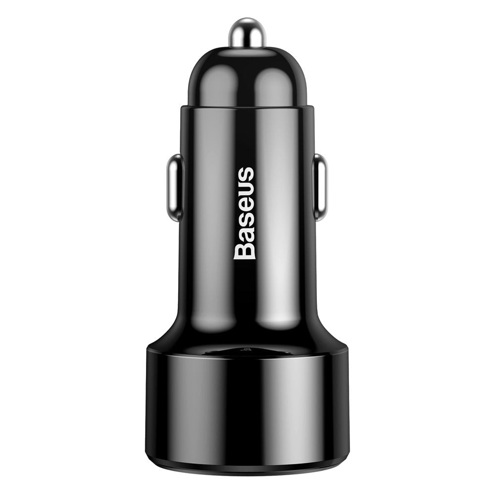 Φορτιστής Αυτοκινήτου Baseus Magic Display Series, 45W, 6A, 1 x USB-A - 1 x USB-C, Μαύρο CCMLC20C-01