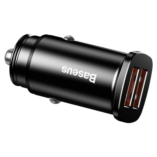 Φορτιστής Αυτοκινήτου Baseus BS-C15Q, 30W, 5A, 2 x USB-A, Μαύρο CCALL-DS01