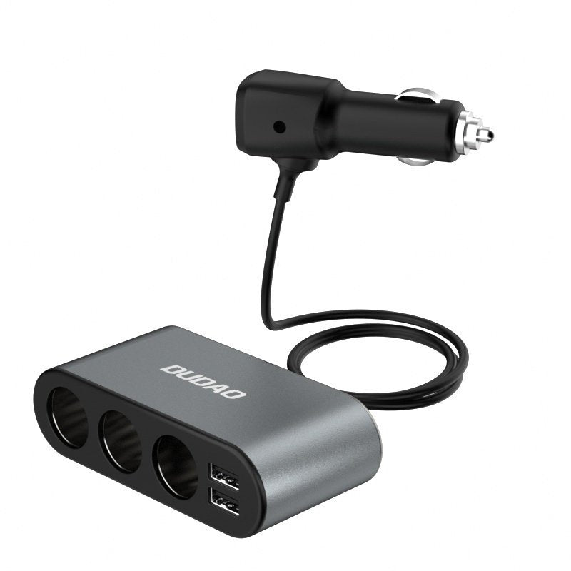 Επέκταση Αναπτήρα Dudao R1 Pro, 3 Εξόδους, 2 x USB-A, Οθόνη