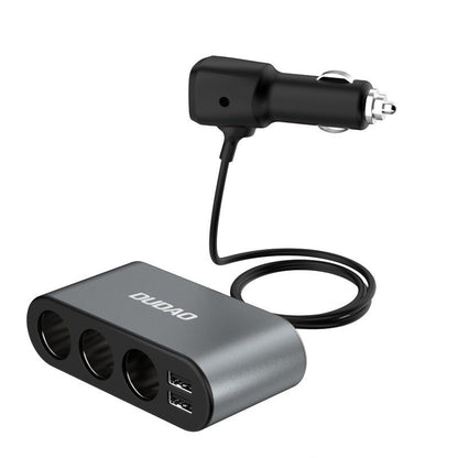 Επέκταση Αναπτήρα Dudao R1 Pro, 3 Εξόδους, 2 x USB-A, Οθόνη