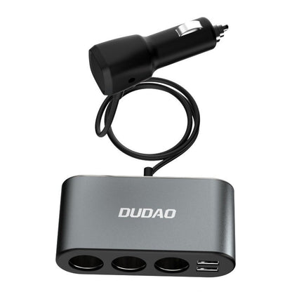 Επέκταση Αναπτήρα Dudao R1 Pro, 3 Εξόδους, 2 x USB-A, Οθόνη