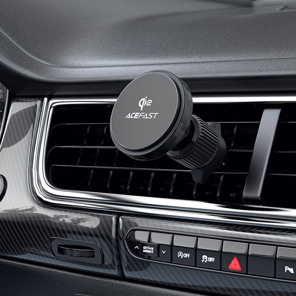 Ασύρματος Φορτιστής Αυτοκινήτου Acefast D33, 15W, 1.67A, Μαύρο