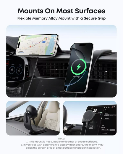 Anker Nano Wireless Car Charger, 15W, 1.67A, Black B2216H11