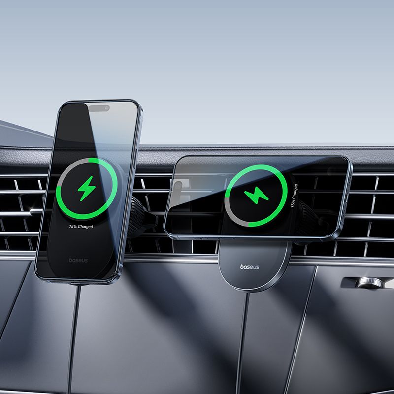 Baseus PrimeTrip VC2 Pro Wireless Car Charger, 25W, Black C0013N00
