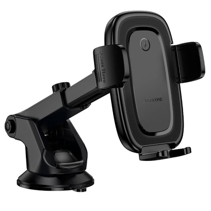 Borofone BH223 Follower Wireless Car Charger, 15W, 1.67A, Black