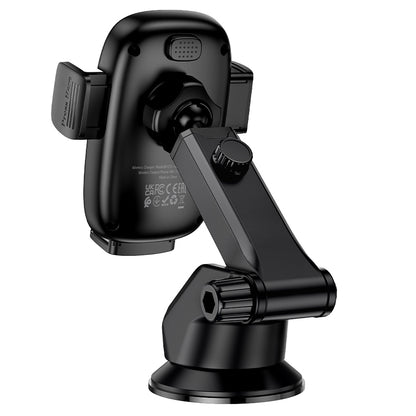 Borofone BH223 Follower Wireless Car Charger, 15W, 1.67A, Black