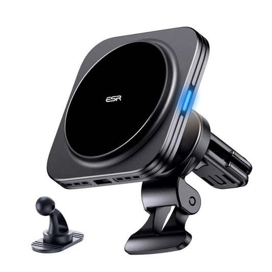 Ασύρματος Φορτιστής Αυτοκινήτου ESR HaloLock Vent, 15W, 1.67A, Μαύρο