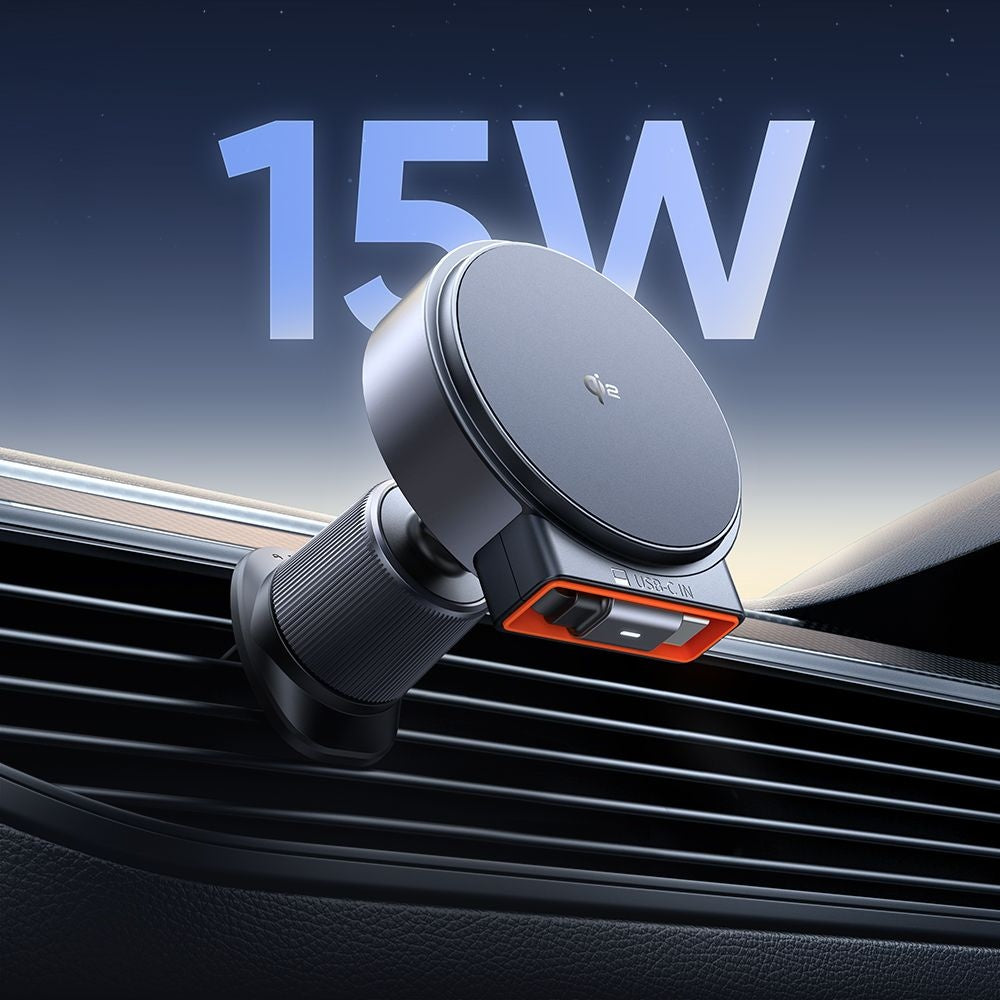 McDodo CH-0091 Wireless Car Charger, 15W, 1.67A, Gold