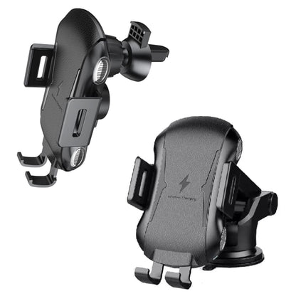 Ασύρματος Φορτιστής Αυτοκινήτου Techsuit CAPD032 Premium, 10W, 1.1A, Μαύρο
