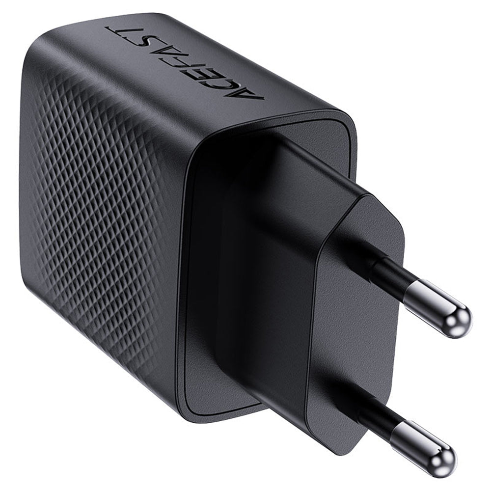 Φορτιστής Δικτύου Acefast A78, 20W, 3A, 1 x USB-A - 1 x USB-C, Μαύρο