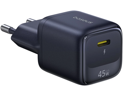 Φορτιστής Δικτύου Baseus EnerFill FN22, 45W, 3A, 1 x USB-C, Μαύρο E0123300