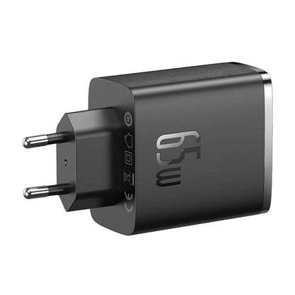 Φορτιστής Δικτύου Baseus Cube Pro, 65W, 3.25A, 1 x USB-A - 2 x USB-C, Μαύρο P10152301113-00