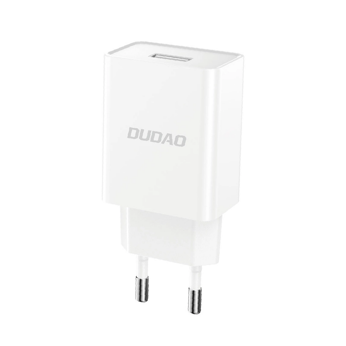 Dudao A4EU Network Charger with USB-C Cable, 10W, 2.1A, 1 x USB-A, White