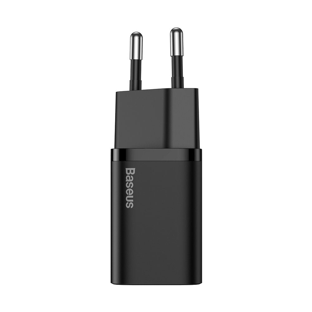 Baseus Super Si Lightning Cable Wall Charger, 20W, 3A, 1 x USB-C, Black TZCCSUP-B01