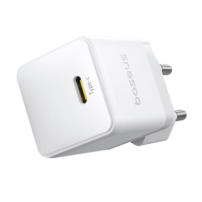 Baseus Palm USB-C Cable Network Charger, 20W, 3A, 1 x USB-C, White P10111602213-01