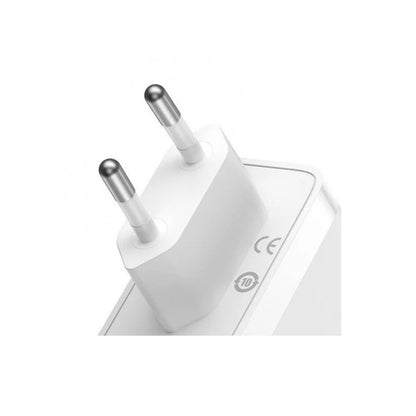 Φορτιστής Δικτύου με Καλώδιο USB-C Baseus GaN5 Pro, 140W, 5A, 1 x USB-A - 2 x USB-C, Λευκό CCGP100202