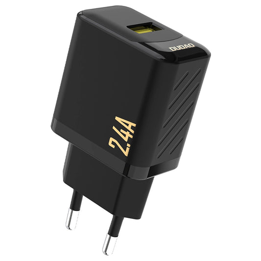 Φορτιστής Δικτύου Dudao A23, 12W, 2.4A, 1 x USB-A, Μαύρο