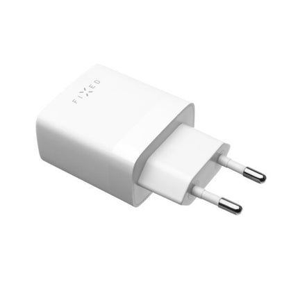 Φορτιστής Δικτύου Fixed, 17W, 3A, 2 x USB-A, Λευκό