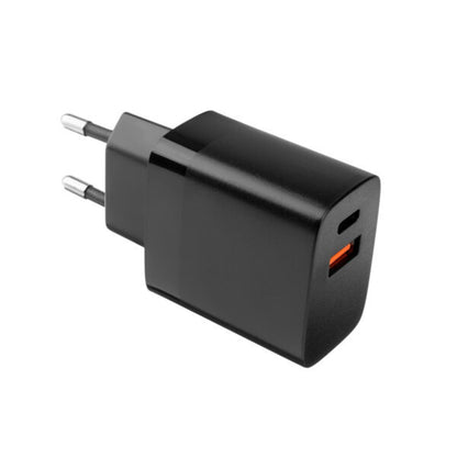 Φορτιστής Δικτύου Fixed, 17W, 3A, 2 x USB-A, Μαύρο
