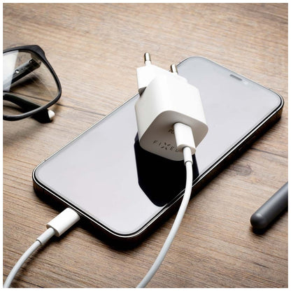 Φορτιστής Δικτύου Fixed Mini, 20W, 3A, 1 x USB-C, Λευκό