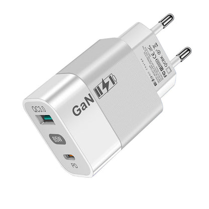 Techsuit CHPD131 Network Charger, 33W, 6.6A, 1 x USB-A - 1 x USB-C, White