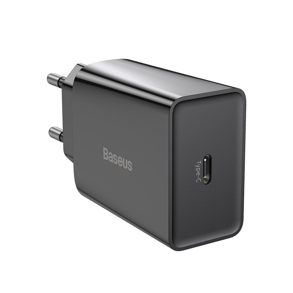 Φορτιστής Δικτύου Baseus Speed, 20W, 3A, 1 x USB-C, Μαύρο CCFS-SN01