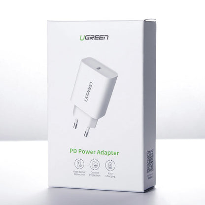 UGREEN CD137 Wall Charger, 20W, 3A, 1 x USB-C, White