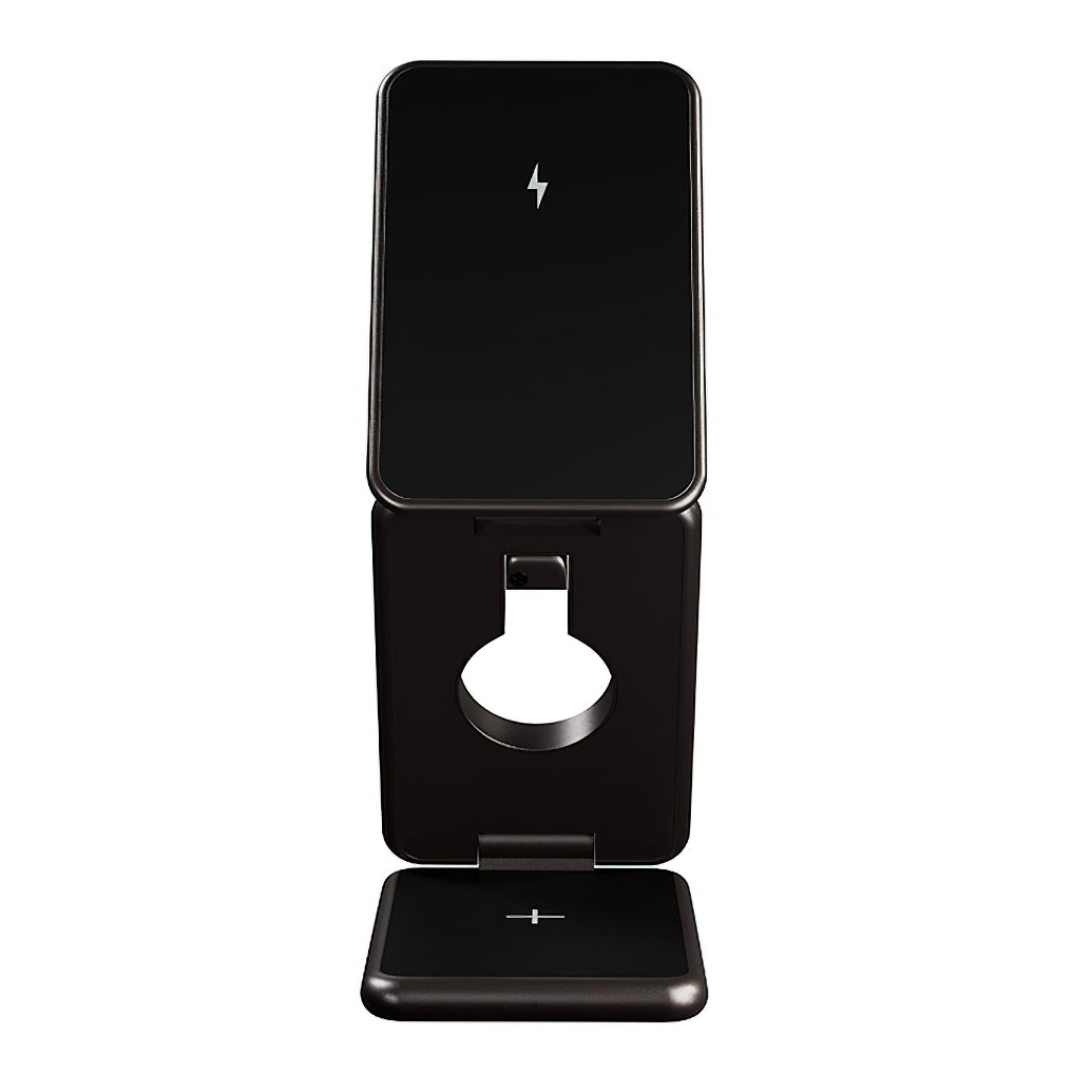 Φορτιστής Δικτύου Wireless Allity. AWC-230-22WMS 3σε1, 22.5W, 1.67A, Γκρι