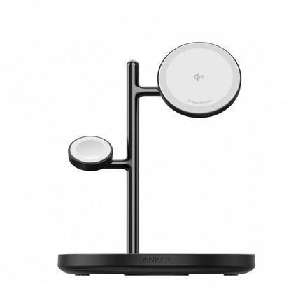 Φορτιστής Δικτύου Ασύρματος Anker MagGo 3in1, 25W, 1.67A, Μαύρος B25M3311