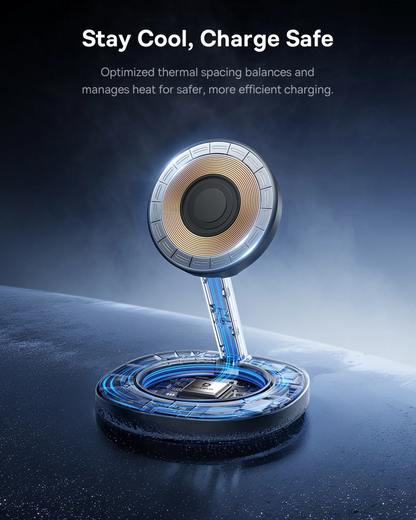 Φορτιστής Δικτύου Ασύρματος Baseus EnerFill FF11, 15W, 1.67A, Μαύρο P10282103123-00