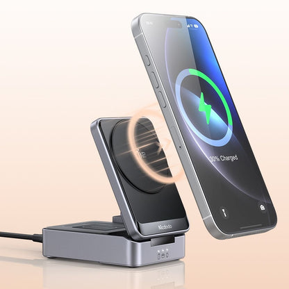 McDodo CH-5192 3in1 Wireless Network Charger, 22.5W, 1.67A, Gray
