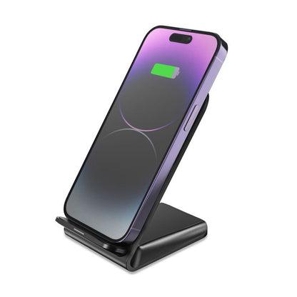 Tech-Protect S2 Wireless Network Charger, 15W, 1.1A, Black