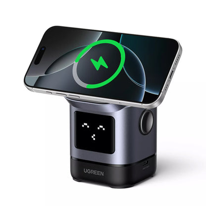 UGREEN W709 Uno 2in1 Wireless Network Charger, 15W, 1.67A, Black