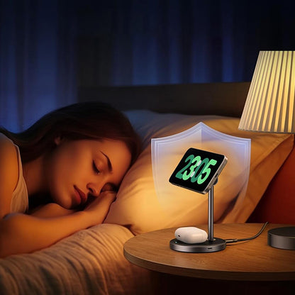 Φορτιστής Δικτύου Ασύρματος UGREEN W710 3σε1, 20W, 1.67A, 1 x USB-C, Μαύρο